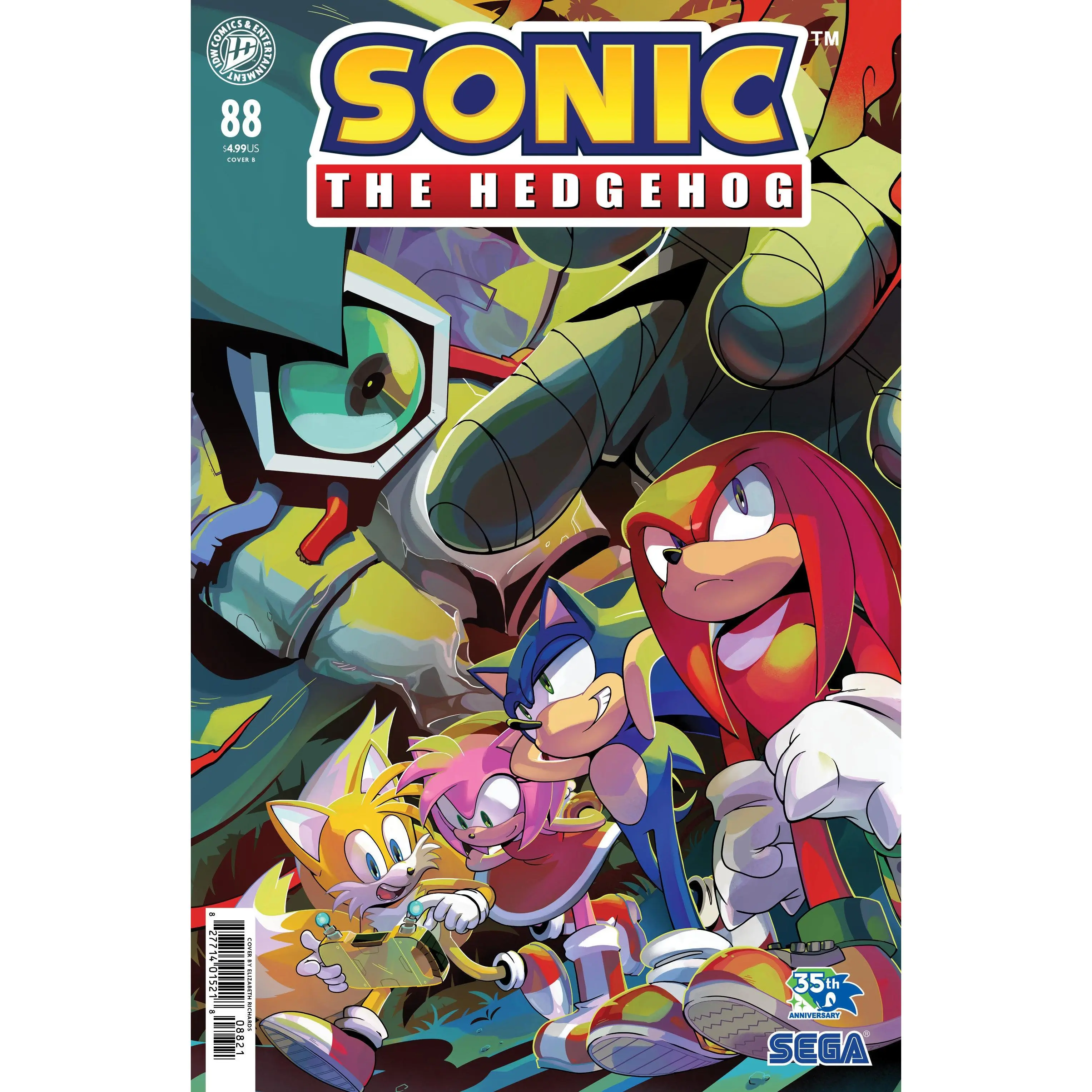 Sonic The Hedgehog #88 Variant B (Richards) (NM)