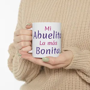 La Abuelita - Mug 15oz Ceramic Coffee Drinkware Ceramic Mug