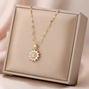 Sophie Sunflower Necklace