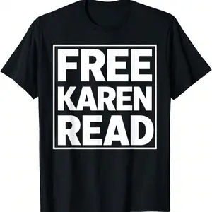 100% Cotton Free Karen Read T-ShirtFashion Printing Tshirt
