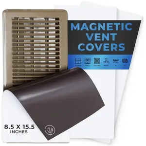 High Strength  Vent Cover 3 Pack (8" X 15.5") for Floor, Wall and Ceiling Steel Registers,  and RV, HVAC and AC