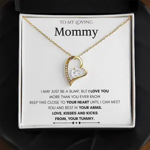 First Time Mom Gift, New Mom Gift Jewelry, Gift for New Mom Necklace, New mommy Gift for first Mother's day, Pregnancy jewelry, Push Present