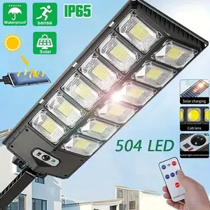 504 LED Street Light Outdoor Home Courtyard Light Super Bright Rural Waterproof Lighting Human Sensing Wall Light