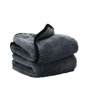 Premium Microfiber Car Cleaning Towel - Absorbent, Scratch-Free, Thick Multi-Purpose Washable Cloths for Auto Drying, Detailing, Polishing (600GSM/1200GSM) | Microfiber, Absorbent, Polishing Cleaning Cloths, Absorbent Cleaning Cloths