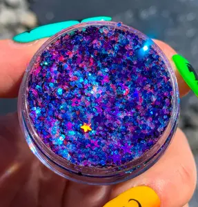 Fairy Fire Glitter Gel (Cryptfairy) - Slayfire Cosmetics Holographic + Metallic Cosmetic Glitter