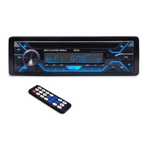 12V Single 1 Din Car Stereo Radio Bluetooth FM Car MP3 Player In-dash Aux USB TF Car Audio MP3 Player Bluetooth