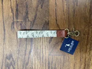 Wrist Lanyard - Sand Dog & Moon