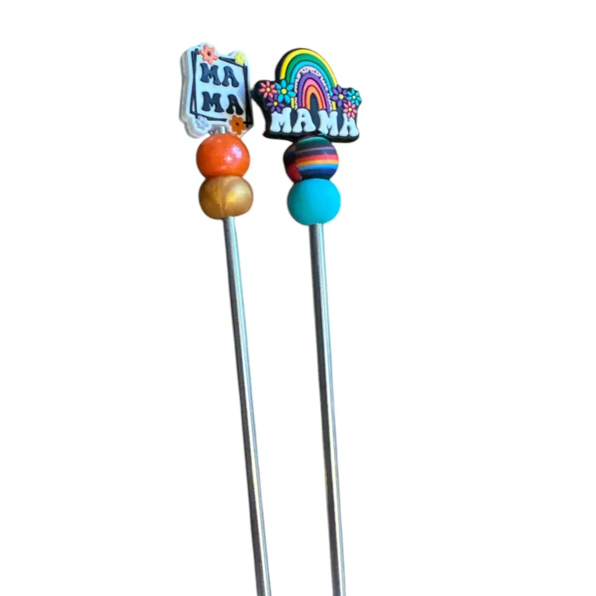 Ami Sticks Mama - Two Sticks for Crochet & Knitting Projects - Easy to Use, Ideal for Multiple Projects