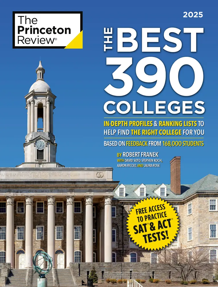 USED-The Best 390 Colleges, 2025: In-Depth Profiles & Ranking Lists to Help Find the Right College for You by The Princeton Review (Paperback)