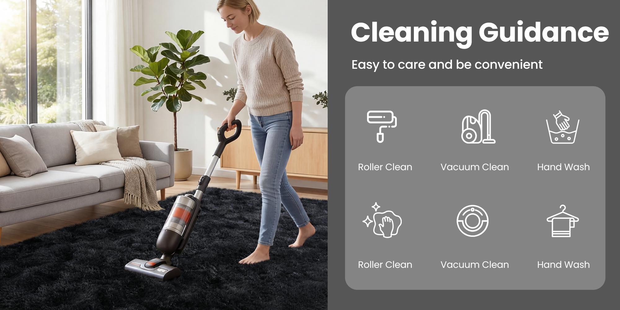 REZUTAN Super Soft Plush Shaggy Area Rug for Living Room Bedroom Nursery Kitchen and Bathroom Cozy Carpet with Free 4 Anti-Slip Stickers Back to School