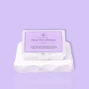 Eye-Shaped Practice Sponges (20 Pc) Realistic Lash Mapping & Styling