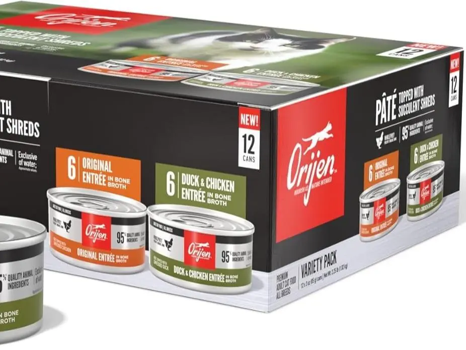 ORIJEN Original Entrée in Bone Broth, 5.5oz, 12 Cans