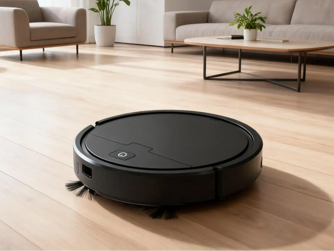 Robotic Floor Cleaner USB Rechargeable Feature for Effortless Mopping Spaces Automatic Sweeping Robot for Hard Reach Areas(mini)