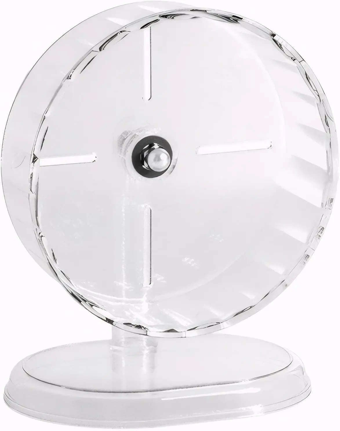 Silent Hamster Wheel – 8.3 Inch Syrian Hamster Running Wheel, Anti-Skid & Height Adjustable, Easy to Clean (8.3inch)