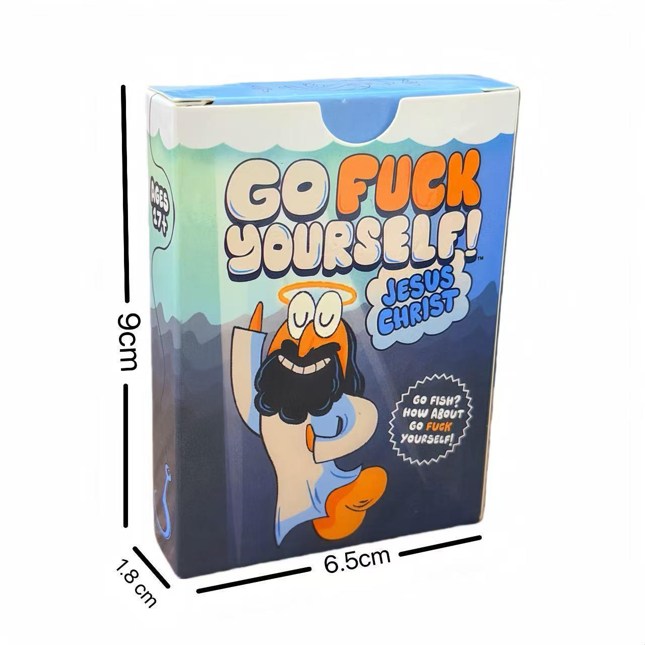 Fishing Man Card Game Funny Card Puzzle Happy