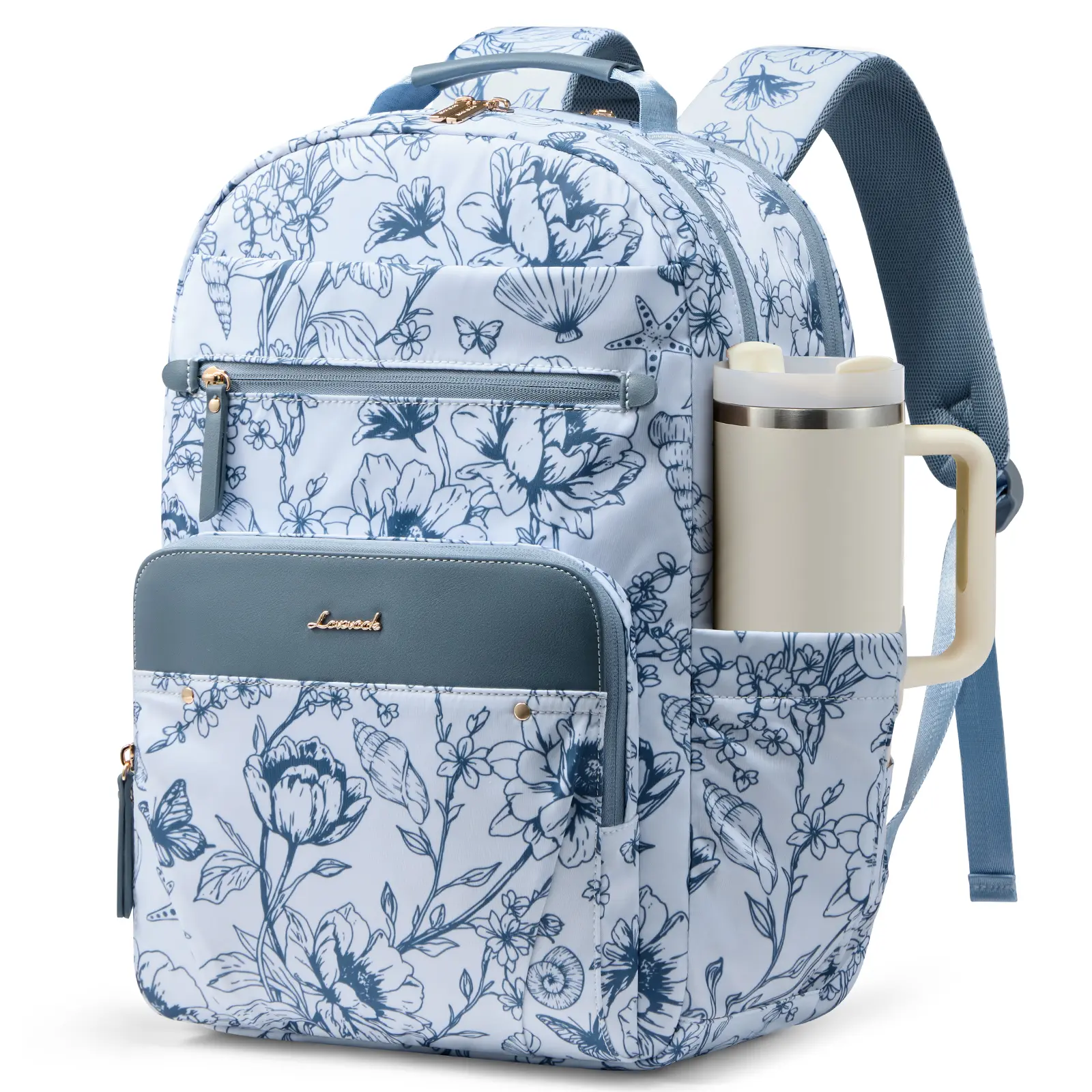 LOVEVOOK Laptop Backpack for Women,College School Backpack for Student, Cute Student Backpack Purse Bookbag for Teen Girls