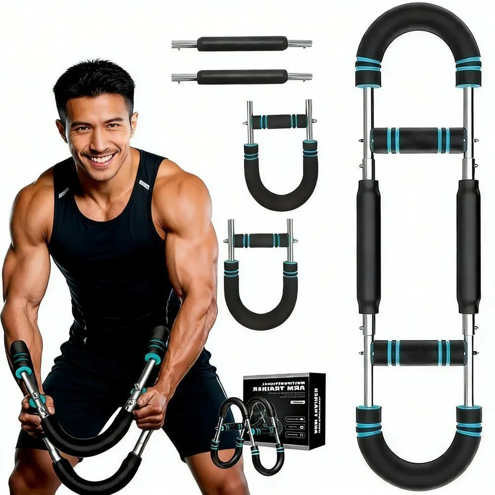 2026 New Pro Twister Arm Muscle Trainer Set - Detachable-Part Arm Training Equipment, Portable, Home & Gym Use for Chest, Shoulder Intensive Workouts