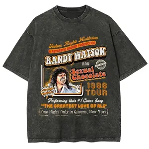Randy Watson Sexual Chocolate Concert Poster Unisex Softstyle T-Shirt, Vintage Graphic Tee, Gifts For Him, Gifts For Her