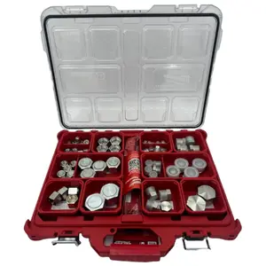 Great American Inc. Hydraulic JIC Cap And Plug Assortment Kit