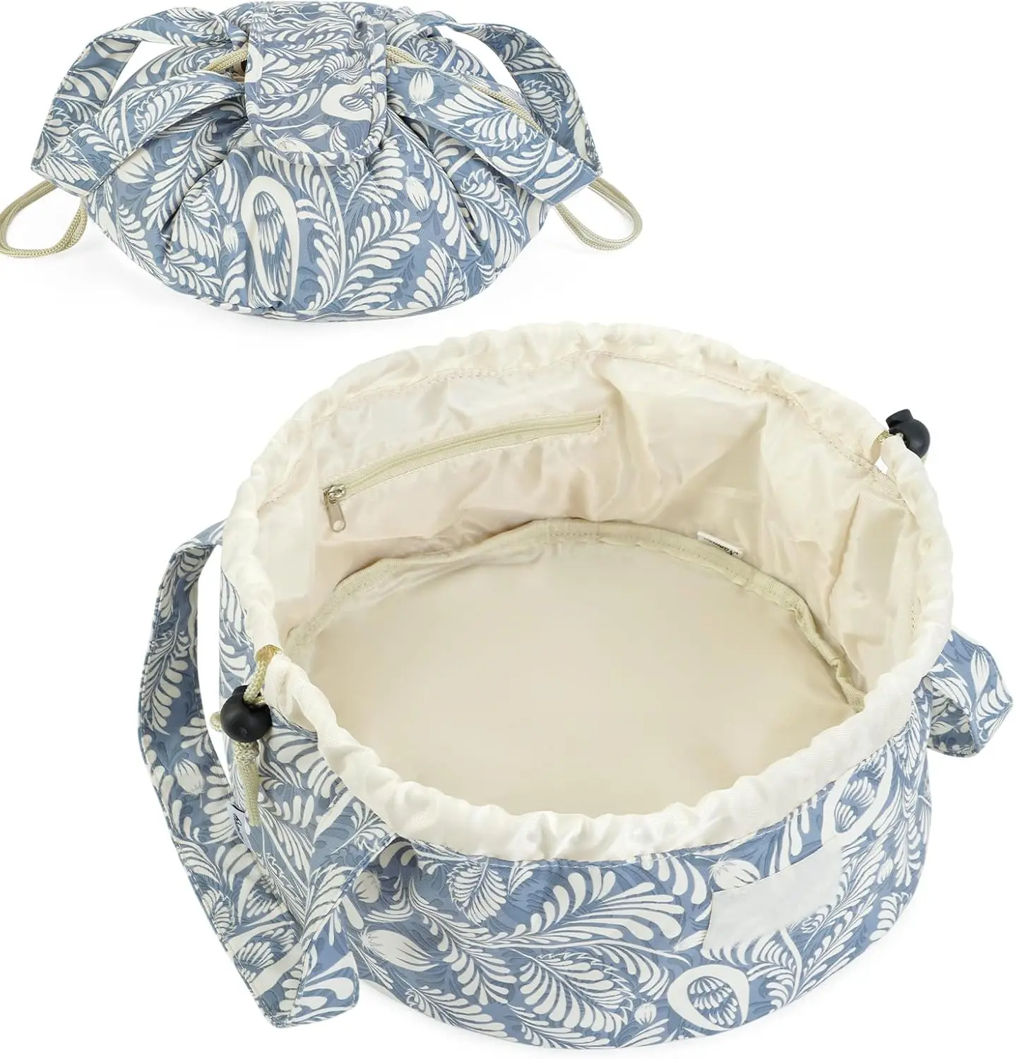 Narwey Barrel Drawstring Makeup Bag Large Floral Cosmetic Bag Make up Bags Toiletry Bag Travel Bags for Toiletries Organizer for Women Gift for Teen Girls - TikTok Shop Narwey Barrel Drawstring Makeup Bag Large Floral Cosmetic Bag Make up Bags Toiletry Bag Travel Bags for Toiletries Organizer for Women Gift for Teen Girls - TikTok Shop