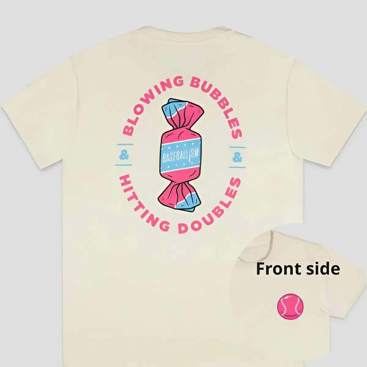 Doubles and Bubbles Tee, Youth Shirt, Youth Clothing, Boys baseball gifts, baseball t-shirts, sports clothing, baseball team gifts