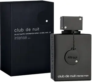 Armaf Club de Nuit Intense Man EDT Men New in Box, Black , 3.6 Fl Oz Fragrance Perfume Blend Cosmetic Gift Scented Scent Aroma Jasmine Cologne Lemon Apple Floral Bergamot Evening