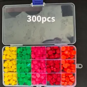 300pcs Corn Soft Baits , Perfect for Everyday Fishing Gear for Valentine'S Day, Thanksgiving, Christmas, New Year, And Father'S Day | Realistic Appearance | Durable Bait