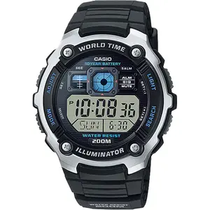 Casio Men’s Digital Watch with Black Dial - AE-2000W-1AV