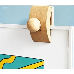 Wooden Wall Hangers for Display, Lightweight Quilt and Blanket Clips, Carpet Rug Hanging Solution, Reusable and Durable, Small Tapestry Holders for Home Decor