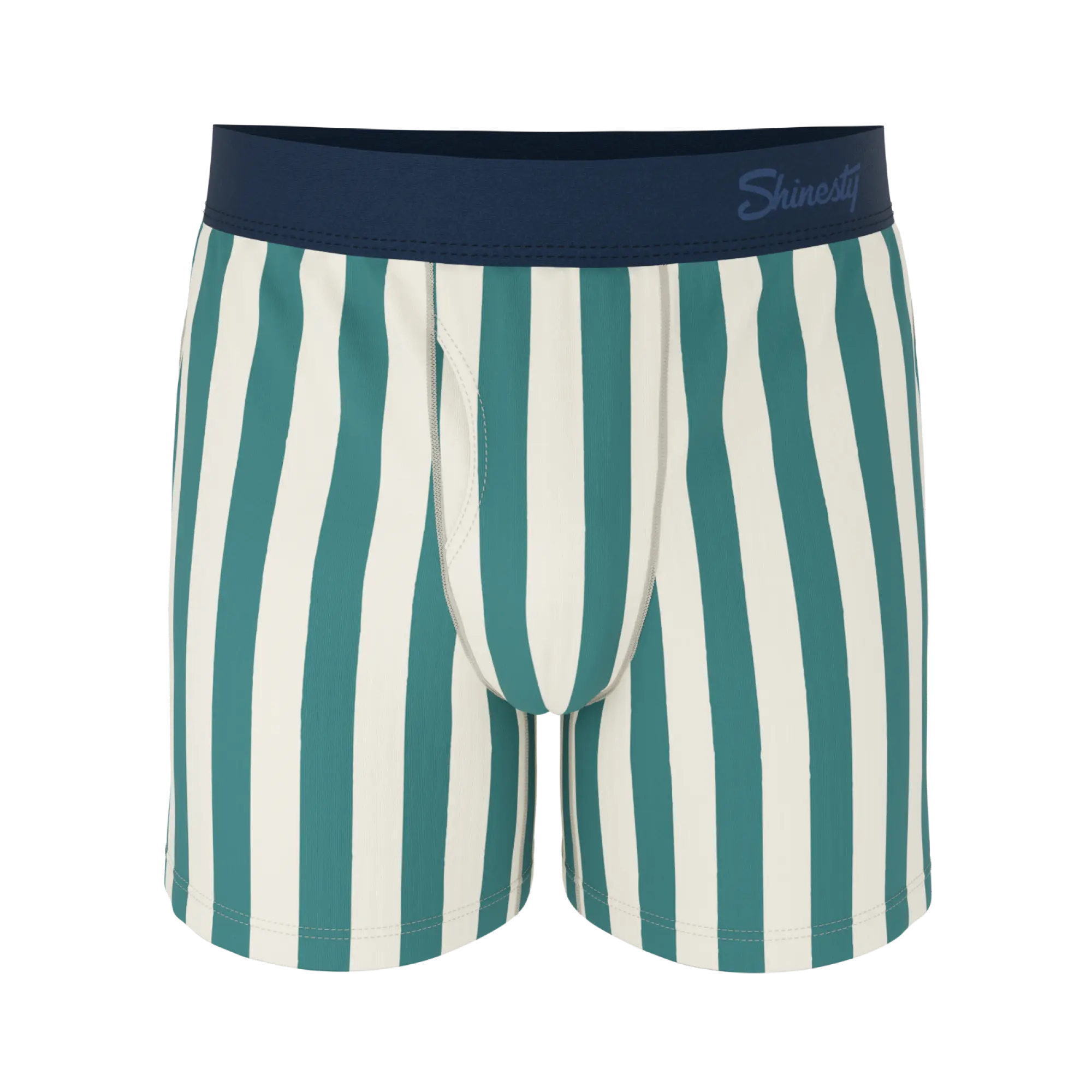 The Nantucket | Shinesty Green Dock Stripe Boxers The Nantucket | Shinesty Green Dock Stripe Boxers