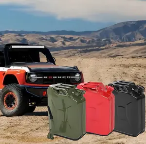 5 Gallon Metal Storage Jar, Versatile Liquid Container for Cars, Trucks, Durable 20 Liters Metal Jar