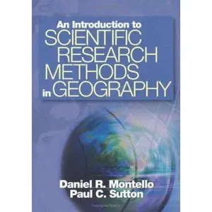 USED-An Introduction to Scientific Research Methods in Geography by Montello, Daniel R. (Hardcover)