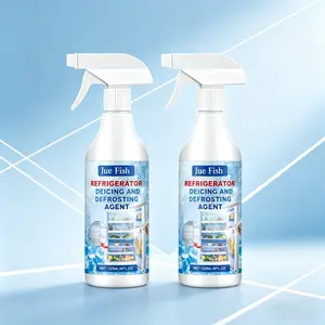 2-Pack Freezer Defrosting Agent (120ML*2), Home Ice Cabinet De-Icing Solution, Easy Ice Removal, Enhances Refrigerator Efficiency,Anti-Icing And De-icing Agent