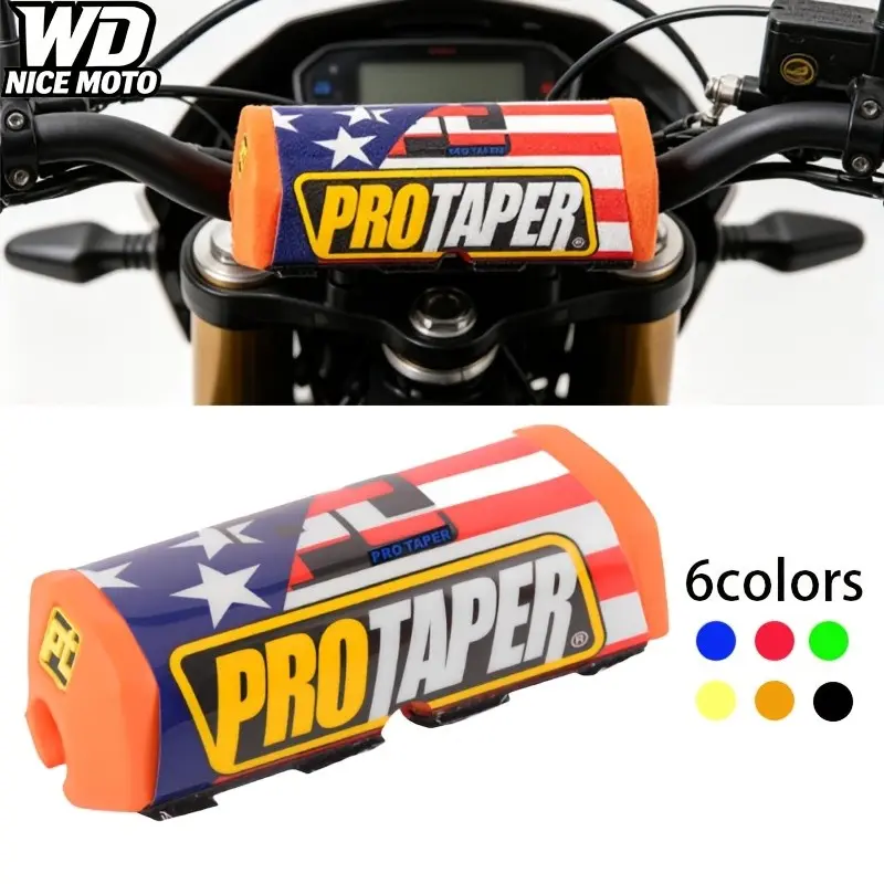 WD NICE MOTO Universal Motorcycle Handlebar Foam Pad Chest Protector, Compatible with Ktm, Exc, Xc, Sxf, Sx, Fe, Te, Tc, Cr, Crf, Yz, Yzf, Wr, Kxf, Klx, Rr Handlebar Grip, Motor Parts Accessories