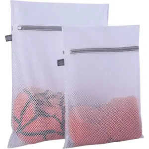 Laundry Mesh Wash Bags for Delicates-Zippered Bags for Washing and Drying Clothes, Lingerie, Sweaters, Bras, Pants, Socks, Toys, Hats