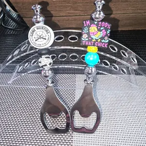 Beaded Bottle Opener - Kitchen Utensil for Easy Bottle Opening - Utensils