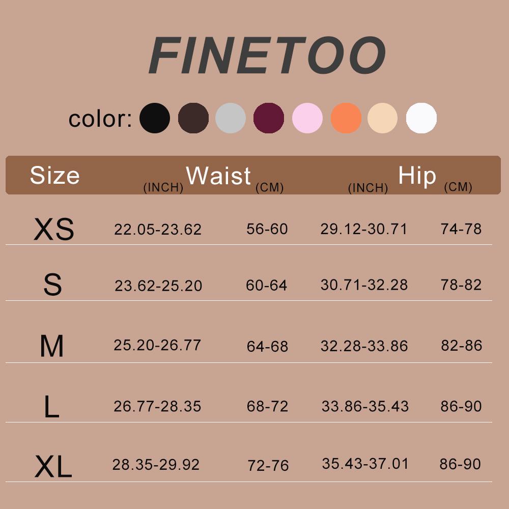 FINETOO 8Pcs Comfortable Form-Fitting Underwear Reinforced Edge Women's Underwear Womenswear Cotton Boxer Shorts Breathable Comfortable Soft Lightness