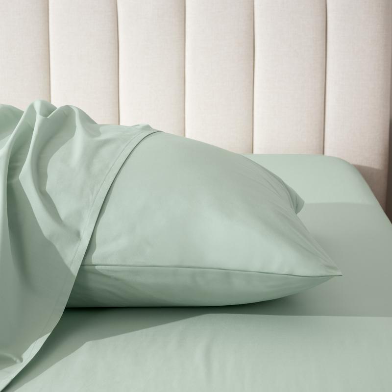 Bare Home Organic Cotton Percale Pillowcase Set