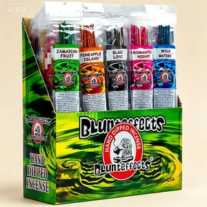 Premium Hand-Dipped Incense Sticks - 144-Pack Variety Set with 12 Scents, 11" Long Aromatherapy Sticks, USA-Made for Long Burn Time, Natural Fragrance Sticks, 12 Packs Total 144 Sticks