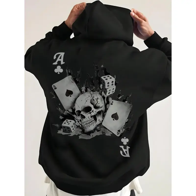 vetements misplaced skull hoodie - TikTok Shop