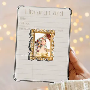 Princess Book Reading Beauty Rose Bella Kindle Grip Magnetic Holder Magsafe Phone Kindle Accessory