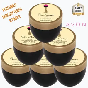 Avon Far Away Perfumed Skin Softener Set of 6