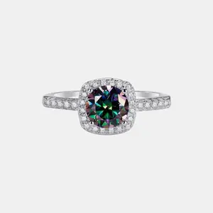 ��74��QUICK SALE NEBULA Synthetic Moissanite Ring