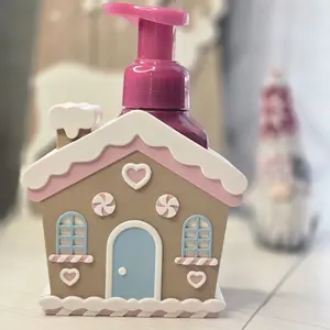 Gingerbread House 3D-Printed Bath & Body Works Foaming Hand Soap Holder Stylish Sturdy & Customizable Perfectly Sized for Bath & Body Works Foaming Hand Soap