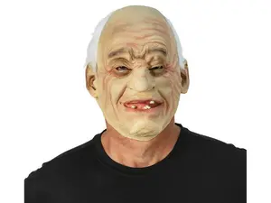 Gramps Grandpa Old Man Full Face Latex Mask