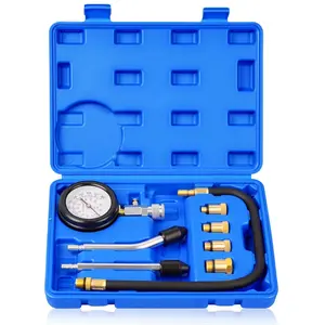Professional Petrol Engine Compression Tester Kit for Automotive & Motorcycle Repair, Inspection Tools – Ideal for Motorcycle Owners
