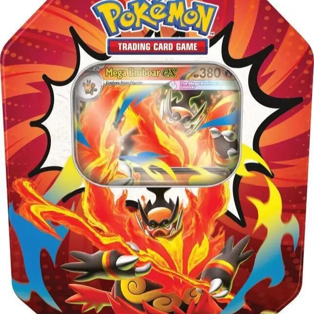 Ascended Heroes Tin (Random Art) 4 Ascended Packs  + Promo Pick your Tin!