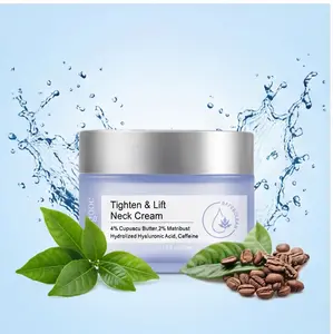 Neck Firming Cream for All Skin Types, Neck Care Cream,Neck Tightening Cream Improves Sagging