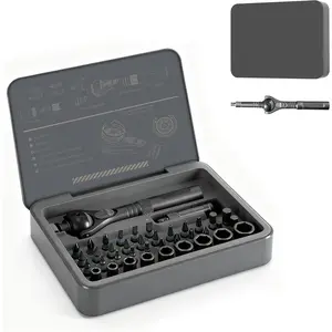 40 in 1 Ratchet  Set with Detachable Handle, 180? Ratchet ,  Tool Kit with Case for , Electronics Repair, Ideal for , DIY, and Maintenance