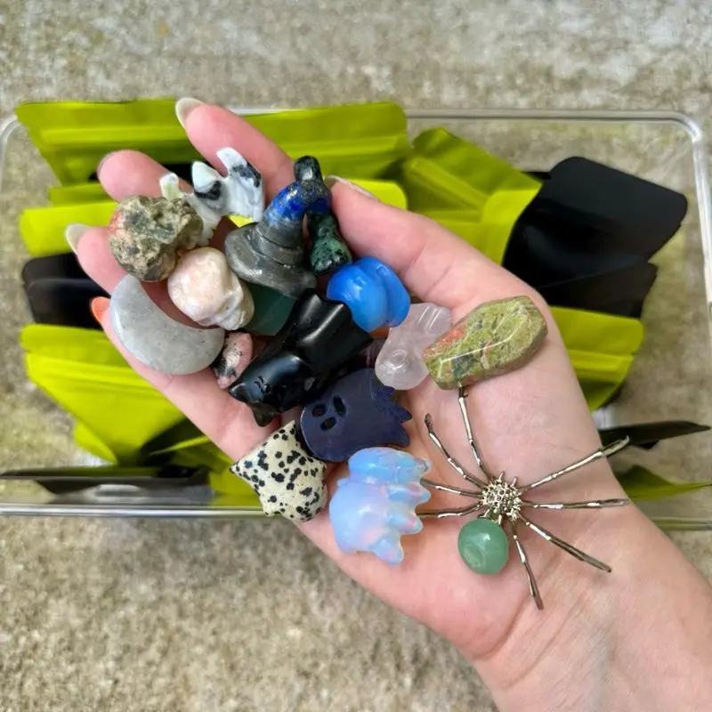 Assorted Mini Crystals| Mini Carvings| Bracelets| Charms